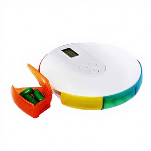 Nouvelle conception HMT HMT-XP01115A Boîte à pilules électronique avec rappel de temps, en plastique, colorée, mignonne, 7 jours, 4 groupes de rappels d'alarme - Product Image 3