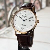 Stock disponible, livraison directe, 1 pièce peut être personnalisée avec un logo, montre mécanique automatique de luxe Miyota 9015 avec mouvement mécanique, diamants, en vente