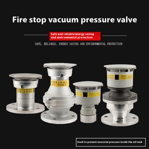 Vanne respiratoire pneumatique pour essence diesel Vanne à vide résistante au feu pour station-service Équipement de récupération de vapeur Pression - Product Image 3
