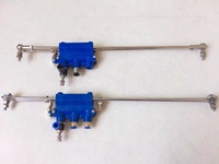 Accessoires de couture industriels Tige pneumatique pour machine à coudre Machine à couper les fils Tige de traction pneumatique à trois voies