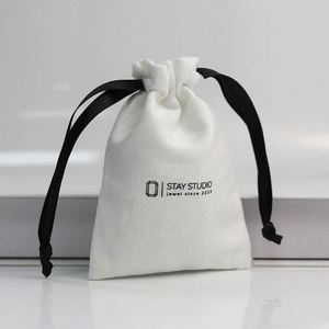 Hot Sale 100% Organic Eco-Friendly Storage Shopping Bag Calico Cotton Dust <b>Drawstring</b> Bag <b>Pouch</b> - Product Image 4