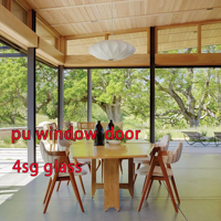 Proveedor de Ventanas de PU, Perfiles de PU Reforzados con Fibra de Vidrio GFRPU Duraderos para Ensamblaje de Marcos de Puertas y Ventanas de Edificios de Varios Pisos