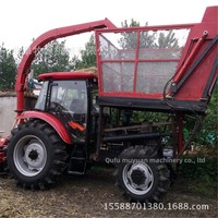 Moissonneuse-batteuse automotrice sur chenilles pour ensilage, avec moteur et surveillance à distance entièrement automatiques, capacité de 80 kg