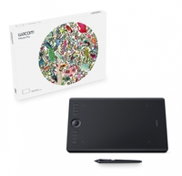 Tablette graphique WACOM Intuos Pro Medium PTH-660 K0, 8192 niveaux de pression, écran 8 pouces, 2560 lpi