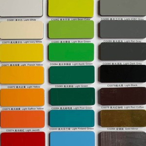 Panneaux composites en aluminium Cheng Ge 4 mm mats et brillants pour la décoration de vitrines, antibactériens et antifongiques - Product Image 4