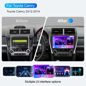 อัพเกรดวิทยุติดรถยนต์ Android รุ่นเก่าหน้าจอเล็ก ให้เป็นหน้าจอไร้สาย Carplay BT พร้อมกล้องมองหลัง ฟังก์ชั่นอัจฉริยะ สำหรับรถยนต์ Toyota Camry ปี 2012-2014 - Product Image 2
