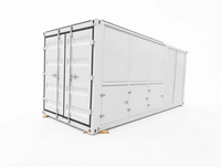 Conteneur de banc de charge de 20 pieds, homologué internationalement, 2000 kW, pour test de générateurs AC6kV/AC10kV/AC13.8kV