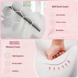 <span class=keywords><strong>Almohada</strong></span> de Espuma Viscoelástica de Lujo con Forma de <span class=keywords><strong>Cuña</strong></span> y Diseño Floral para Parejas, Ayuda Sexual Erótica Kamasutra - Product Image 4