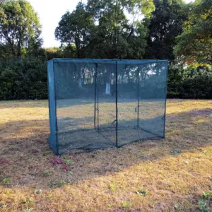 Poray 240x120x180cm Nova safra de Redes Anti-pássaro gaiola, proteção vegetal tenda, cobertura jardim compensação tenda
