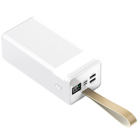 Produit phare, prix d'usine, chargeur de téléphone portable 50000mAh à quatre ports, lampe de camping portable à LED, batterie externe
