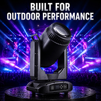Luz Láser de 300W para Exteriores, Cabezal Móvil, Estroboscópica, Doble Prisma, Efecto Frost, Luces para DJ, Discoteca, Escenario, Eventos, Club Nocturno, Directo de Fábrica