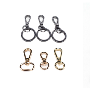 ตะขอเกี่ยวแบบหมุนได้ ชุบเคลือบ สำหรับพวงกุญแจและกระเป๋า - Product Image 5