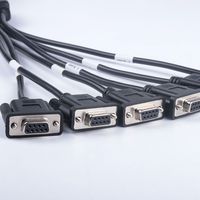 Cable Universal RS232, Adaptador OBD2 Macho a 6 DB9 Hembra, Cable de Conexión para Automóvil