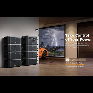OUKITEL BP3000E Portable Power Station 2048Wh LiFePO4 <b>Battery</b> APP Control Home <b>Backup</b> Energy - Product Image 2