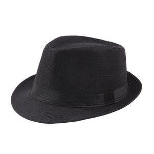 Sombreros Fedora Unisex Personalizados de Alta Calidad, Sombreros Fedora Redondos para Mujer y Hombre, Sombrero Fedora de Acrílico Sólido para Primavera y Verano - Product Image 5