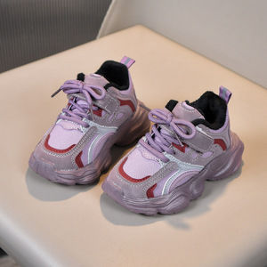 Zapatos deportivos de invierno 2025 para niños, nuevos zapatos de algodón cálidos de terciopelo para niños, zapatos de papá acolchados para bebés y niñas, deporte para niños - Product Image 6