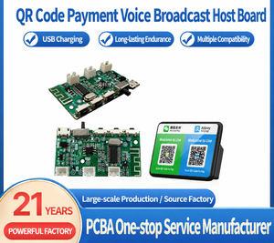 Módulo PCBA de Transmisión de Voz <span class=keywords><strong>Blueth</strong></span>, Placa de Pago con Código QR, Pago Fuera de Línea, Placa de Control de Recordatorio por Voz, PCB de Audio Inteligente para Punto de Venta, OEM - Product Image 1