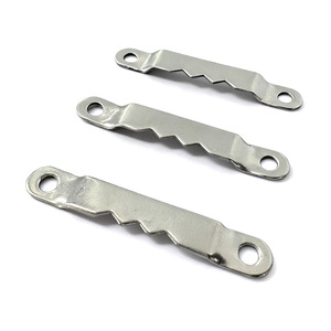 Colgadores de Metal Plateados de Doble Extremo Dentados de 42.6mm para Montaje en Pared, Accesorios para Marcos de Fotos, Resistentes al Óxido - Product Image 3