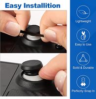 FPS Jeu Silicone Joystick Anneau De Protection pour PS5 PS4 Xbox ROG Ally Steam Deck Switch Pro Contrôleur Protecteurs Accessoires