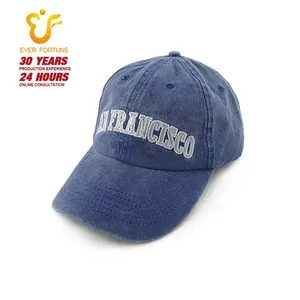 Topi Trucker olahraga merek Logo kustom promosi gaya baru topi ayah dicuci uniseks topi kosong katun Gorass uniseks