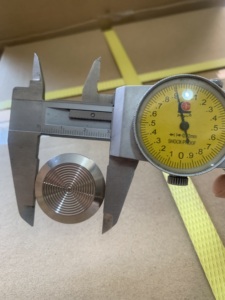 Perno de advertencia táctil de acero inoxidable 316 de fácil instalación para escalera de acera - Product Image 4