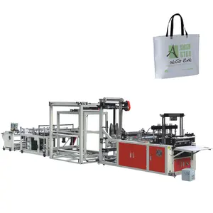 Excellent Quality Ultrasonic Non Woven Carry T-shirt Shopping Bag Making Machine For Clothes