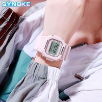 Montre tendance et best-seller pour couple, étanche, style universitaire, montre numérique sportive pour étudiants