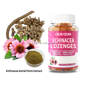 OEM/ODM Ekinezya Özü Bitkisel Takviye Edici Gıda Ekinezya Pastilleri Kurkumin, Bromelain İçeren Bitkisel Takviye - Product Image 3