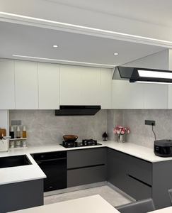 Mueble <span class=keywords><strong>de</strong></span> Cocina Modular Estilo Italiano con Cajones <span class=keywords><strong>de</strong></span> Acero Inoxidable Multifuncional para Uso en Cocinas Modernas - Product Image 1
