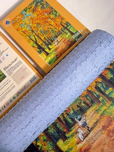 Puzzle Personalizzati per Adulti da 500 Pezzi, Gioco di Puzzle in Cartone Blu, Puzzle Personalizzato Durevole e Divertente per l'Educazione - Product Image 3