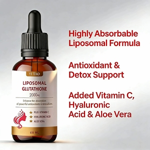 Gotas de Glutatión, Hechas con Ingredientes Naturales Puros, Desintoxicación Profunda, Aclaramiento de Todo el Cuerpo, Administración Oral - Product Image 3