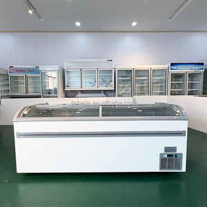 Congélateur coffre compact double face <span class=keywords><strong>Durance</strong></span> de 270 L avec vitre incurvée pour aliments surgelés, produit en usine - Product Image 5