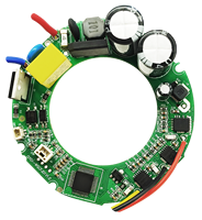 Solution PCBA pour sèche-cheveux haute vitesse : carte de commande et carte de pilotage de moteur CC sans balais, circuit imprimé vert