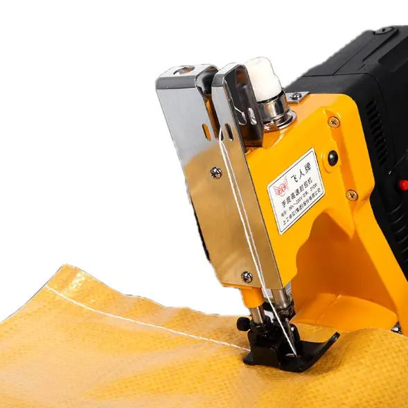 High Speed Bag Sealer Machine Carrot Woven Sack Bag Closer Machine Hand Hold Bag Sewing Machine with Battery