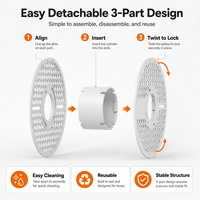 Filazoo Pla Petg Filament 3D 1Kg 200Mm Bobine de filament en plastique vide réutilisable pour imprimante 3D