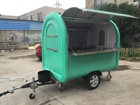 Chariots à main pour hot-dogs / Camion de nourriture mobile / Camion de nourriture rapide pour glaces et barbecue
