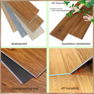 Châu Âu Chống Cháy Nhựa Không Thấm Nước PVC 4Mm 5Mm Đá Mô Hình <span class=keywords><strong>Underlay</strong></span> SPC Sàn Vinyl Cho Nhà Trong Nhà Văn Phòng - Product Image 5