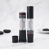 Tubos de Plástico Mate de 25 mm para Envases Cosméticos, con Boquilla, para Base de Maquillaje Líquida