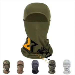 Custom 2 Hole White Ski Facemask Outdoor Sports Cycling Hat Sniper Gang Devil Unisex Motowolf Balaclava - Product Image 1