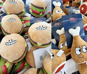 Juguetes de Peluche para Masticar con Sonido de Pollo y Hamburguesa, de Peluche Sintético, Interactivos, con Certificación ISO9001, Venta al Por Mayor - Product Image 2
