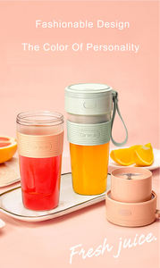 Beeman-exprimidor eléctrico portátil multifuncional, automático, para frutas, frutas, limón, botella, mezclador - Product Image 5