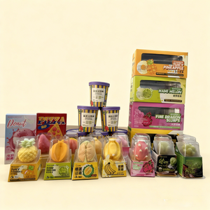 <span class=keywords><strong>Helado</strong></span> de Leche Crujiente con Chocolate en Forma de Dona, Certificado HALAL, con Sabores a Mango y Fresa, en Caja, Venta al Por Mayor - Product Image 5