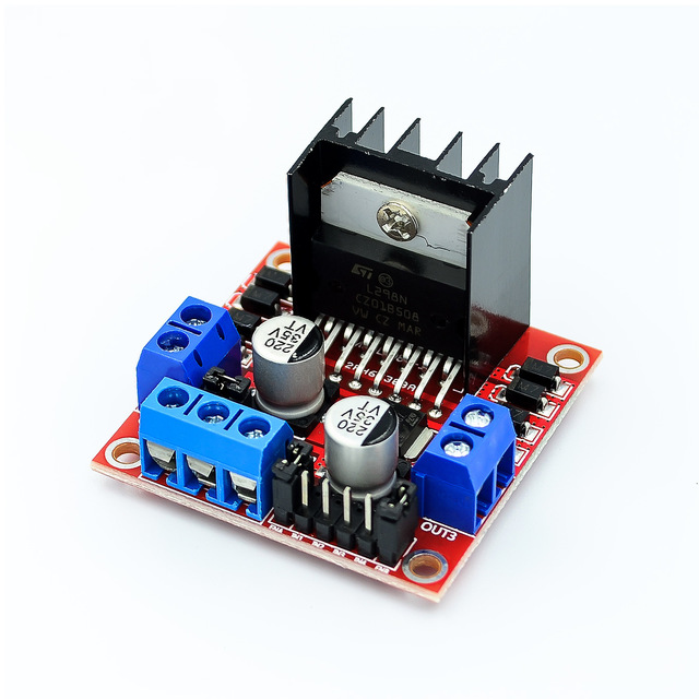L298N driver board module L298N stepper motor smart car robot breadboard peltier High Power L298 DC Motor Driver