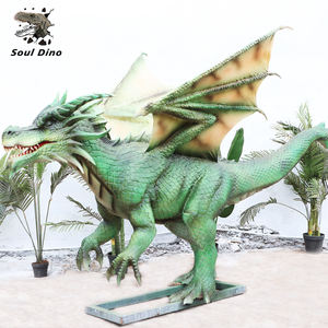 มังกรหุ่นยนต์ตะวันตกขายโดยตรงจากโรงงานในประเทศจีนด้วยไดโนเสาร์คำรามสมจริง - Product Image 4
