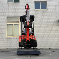 Nouvelle mini-excavatrice compacte de 2,5 tonnes avec moteur Kubota, machine à chenilles pour jardin et ferme