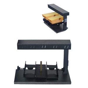 Fondeur de fromage Réchauffeur de fromage électrique commercial <span class=keywords><strong>Raclette</strong></span> Réchauffeur de fusion Demi-roue Machine de fusion de fromage rôti - Product Image 5