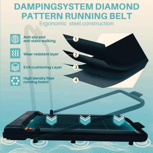 Các Nhà Sản Xuất Bán Buôn Sử Dụng Nhà Di Động Có Thể Gập Lại Đi Bộ Máy Chạy Bộ Màu Đen Eo Im Lặng Thiết Bị Tập Thể Dục - Product Image 3