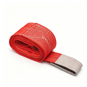 Sangles de levage en gros de 5 m de long, qualité industrielle, 100 % polyester haute ténacité, structure plate de 5 tonnes, fabriquées au Vietnam - Product Image 2