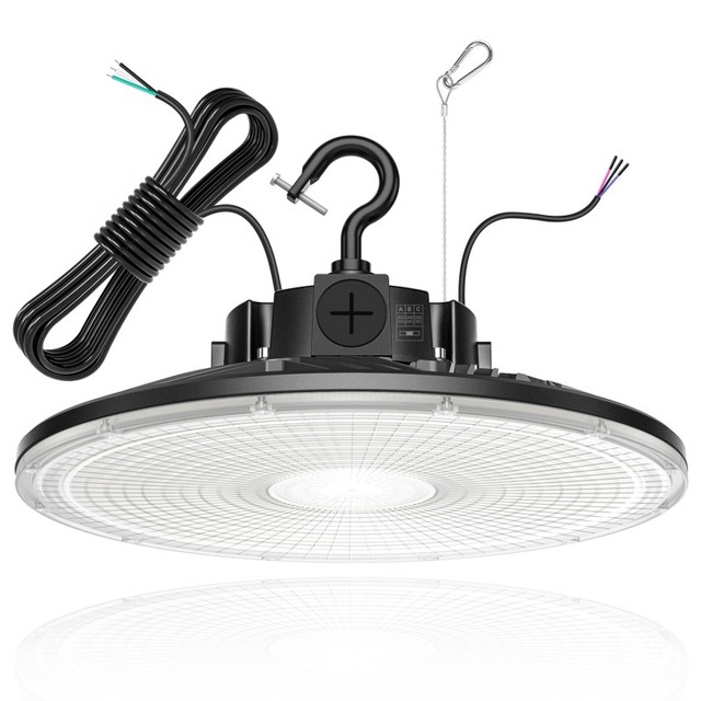 UFO for High Bay Light IP65 Rated Aluminum Construction 150W-300W Industrial Warehouse Ceiling Canopy Lighting
