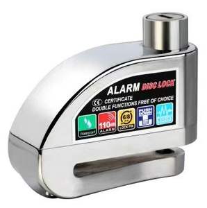 Système d'alarme antivol de moto et de vélo en alliage de zinc étanche à haut décibel 110db avec câble de frein à disque - Product Image 2